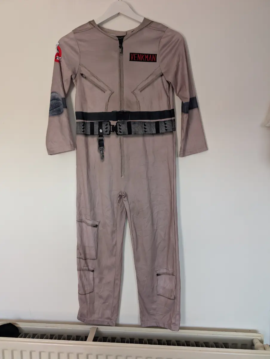 Ghostbusters Peter Venkman Kids Fancy Dress Costume | Age 7–8 Years