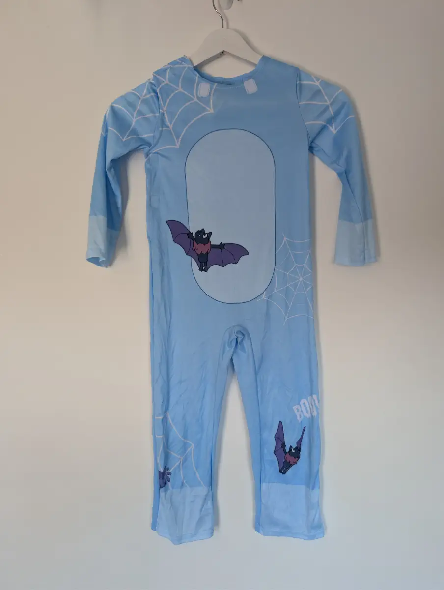 Bluey Kids Fancy Dress Jumpsuit | Age 3–4 Years | Halloween | Costume | 98–104cm