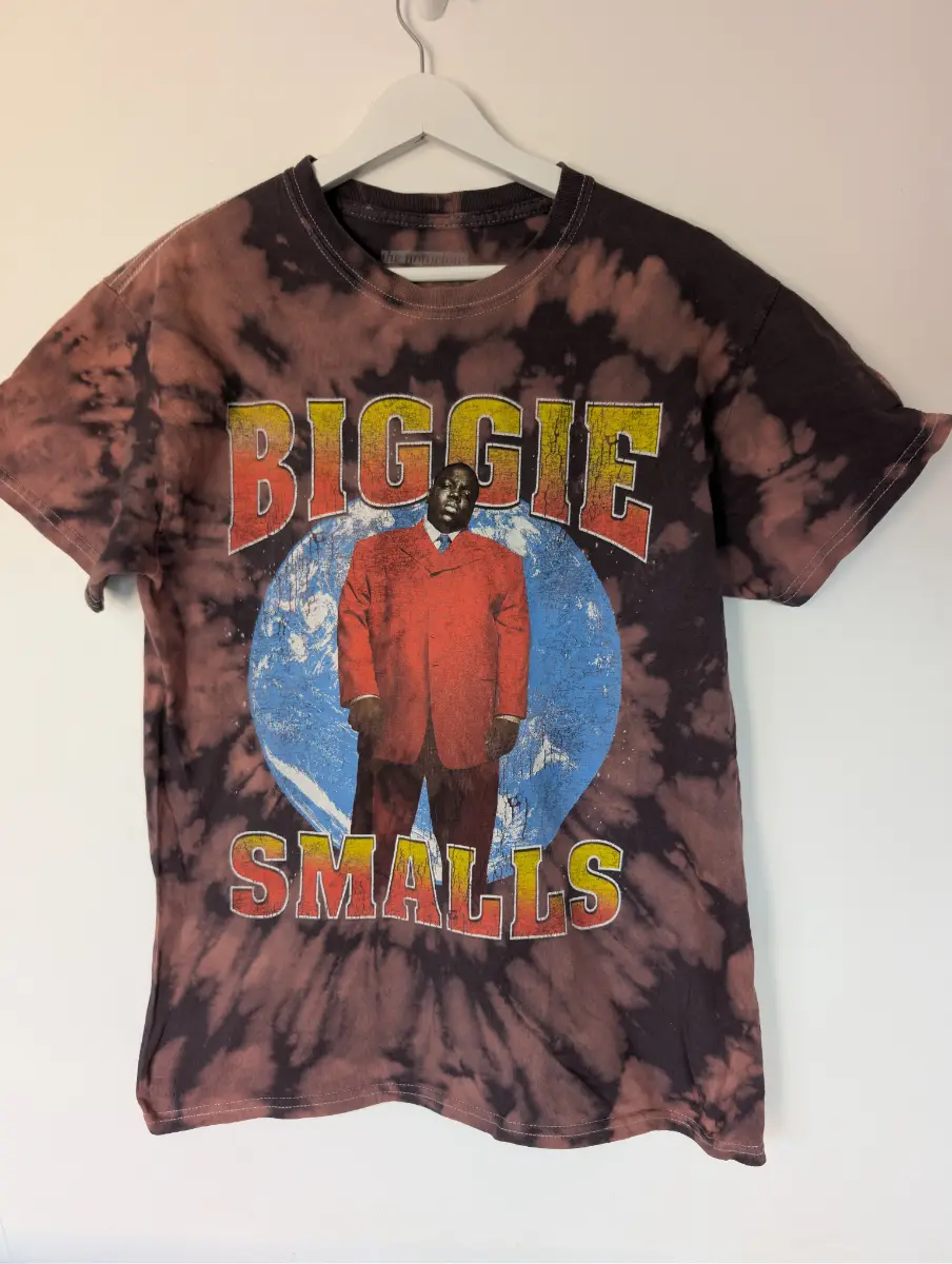 The Notorious B.I.G. "Biggie Smalls" Tie-Dye Graphic T-Shirt – Size Medium