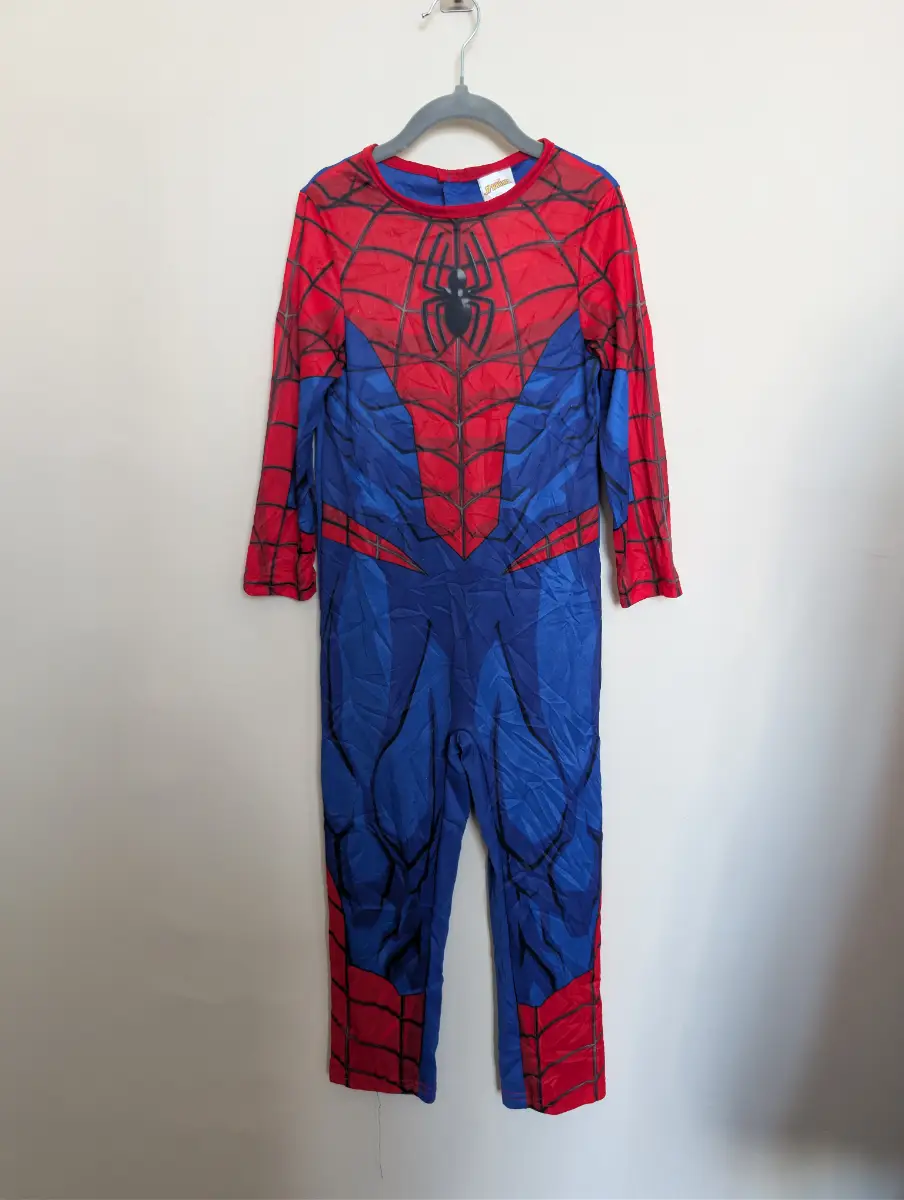 Marvel Spider-Man Rubies Classic Costume Boys 5–6 Years | Superhero Fancy Dress Jumpsuit