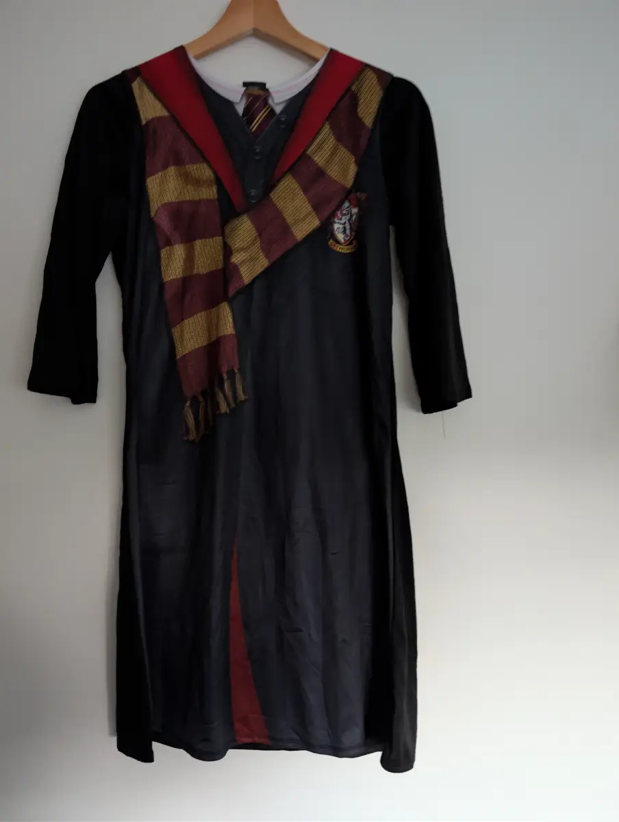 Harry Potter Hermione Granger Fancy Dress Costume | Girls 6–7 Years | Gryffindor Hogwarts Outfit