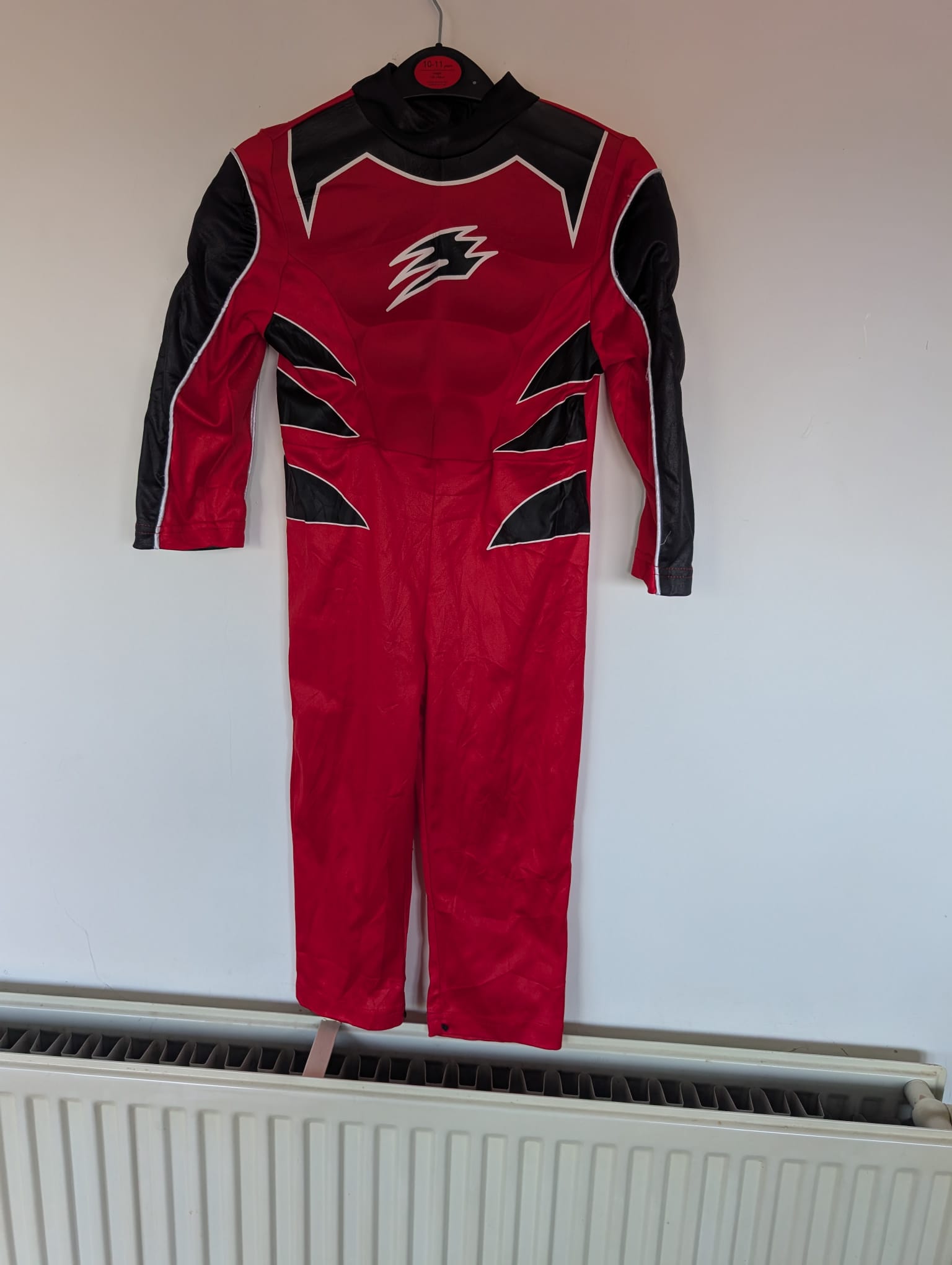 Rubie's Power Rangers Jungle Fury Red Ranger Fancy Dress Costume | 3–4 Years | Official Kids Jumpsui