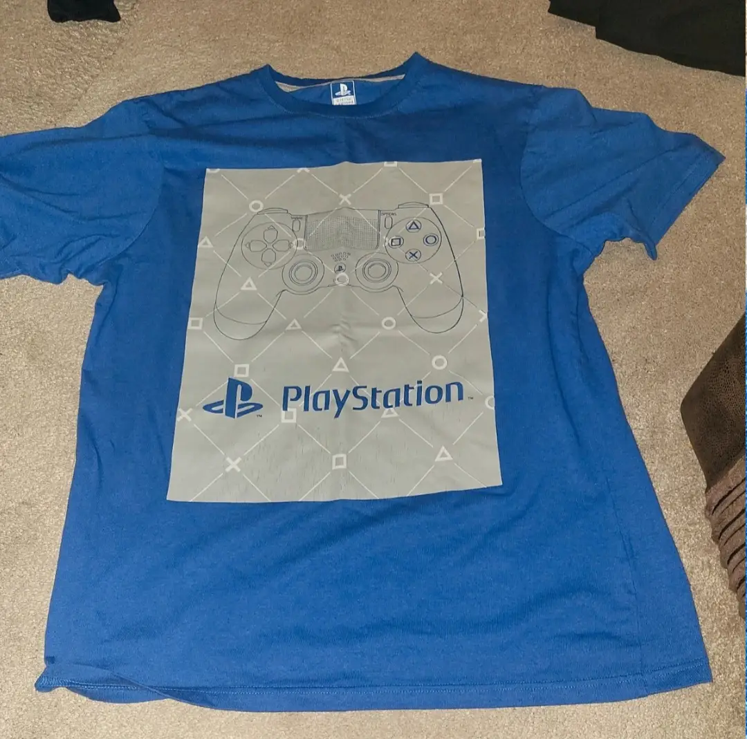 Mens PlayStation Tshirt L