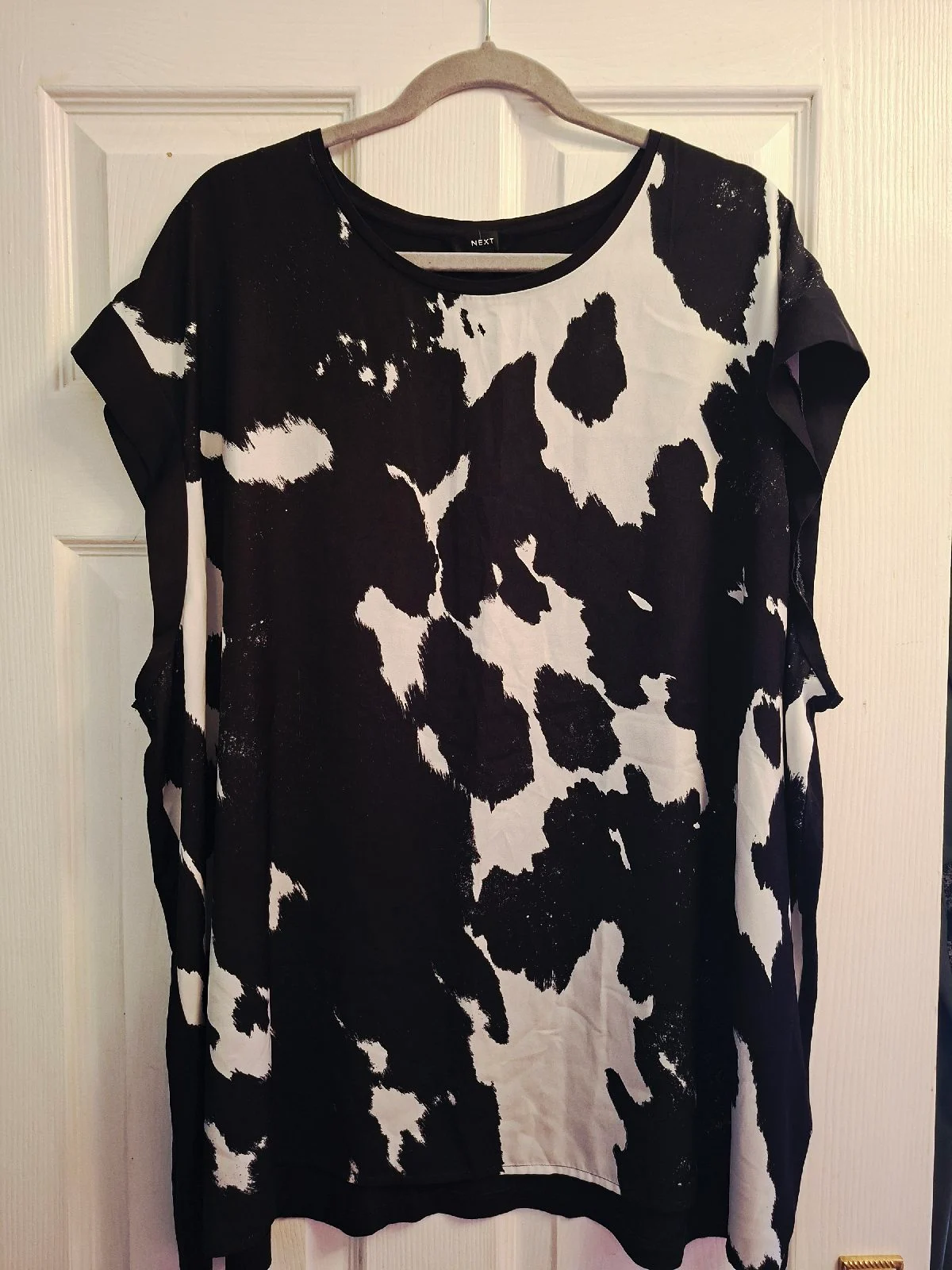 Black and white print top Next size26