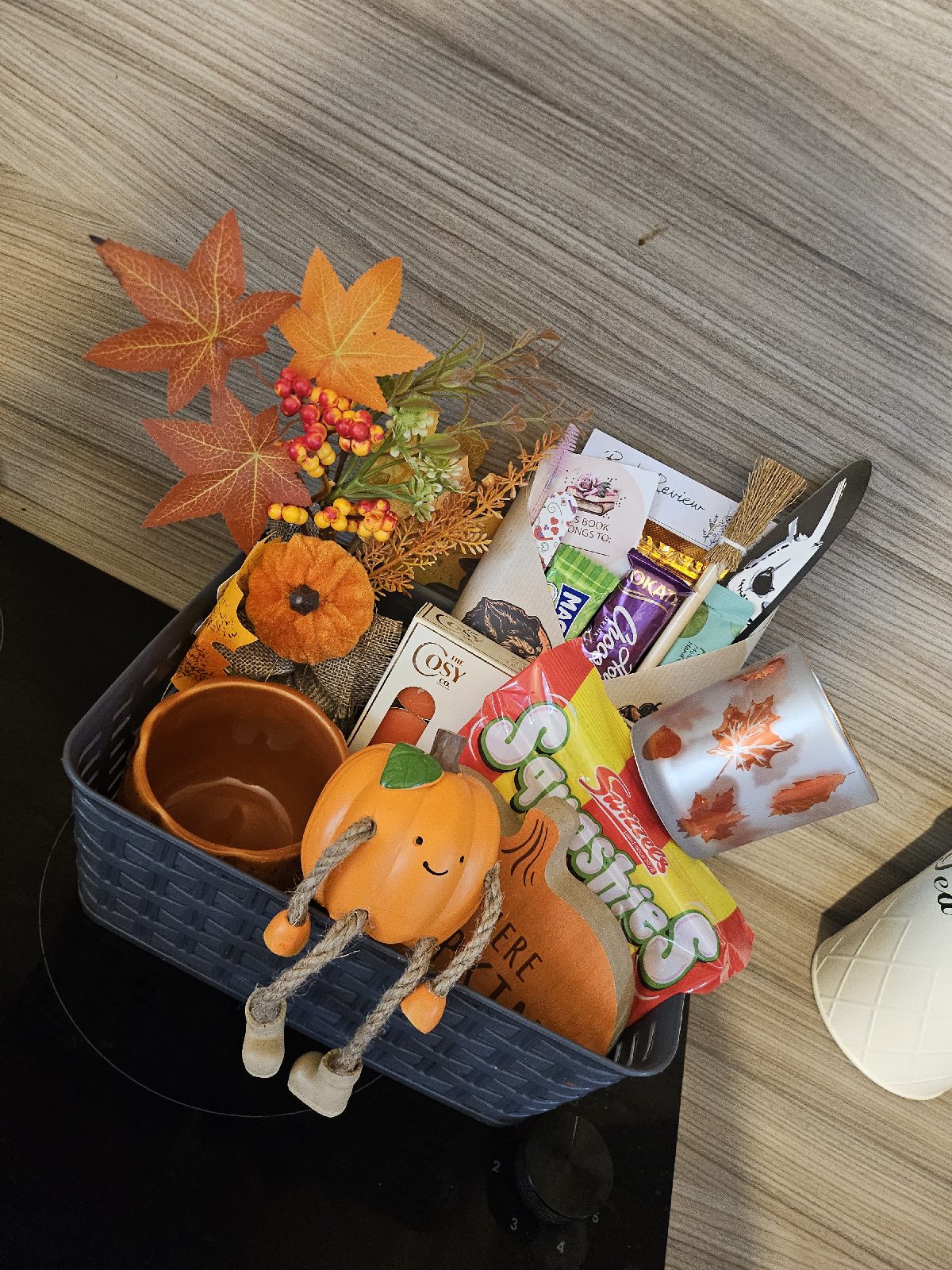 Bookish boo basket