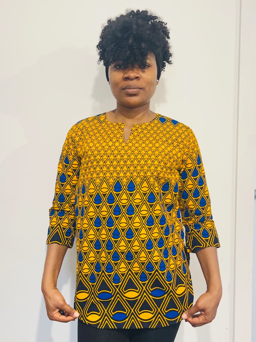 Beautiful ankara prints top