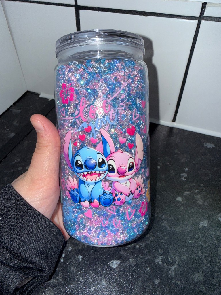 Lilo & stitch Snowglobe cup