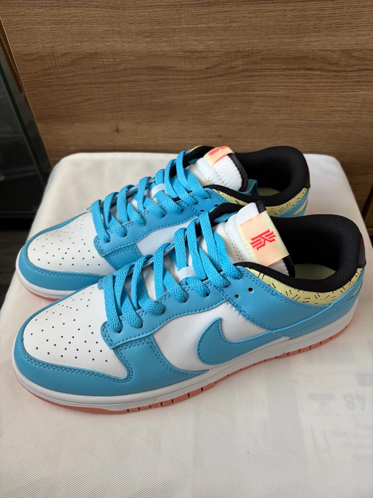Kyrie Irving x Nike Dunk Low - Baltic Blue - UK9.5
