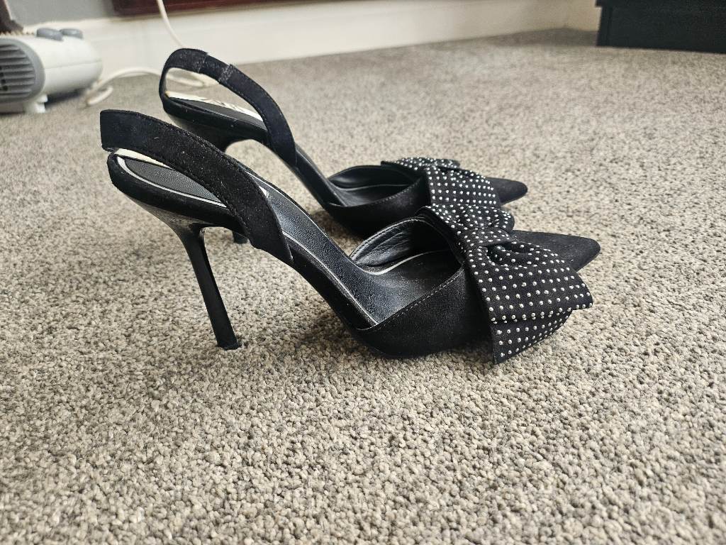 Zara ladies size 4 slingback heels