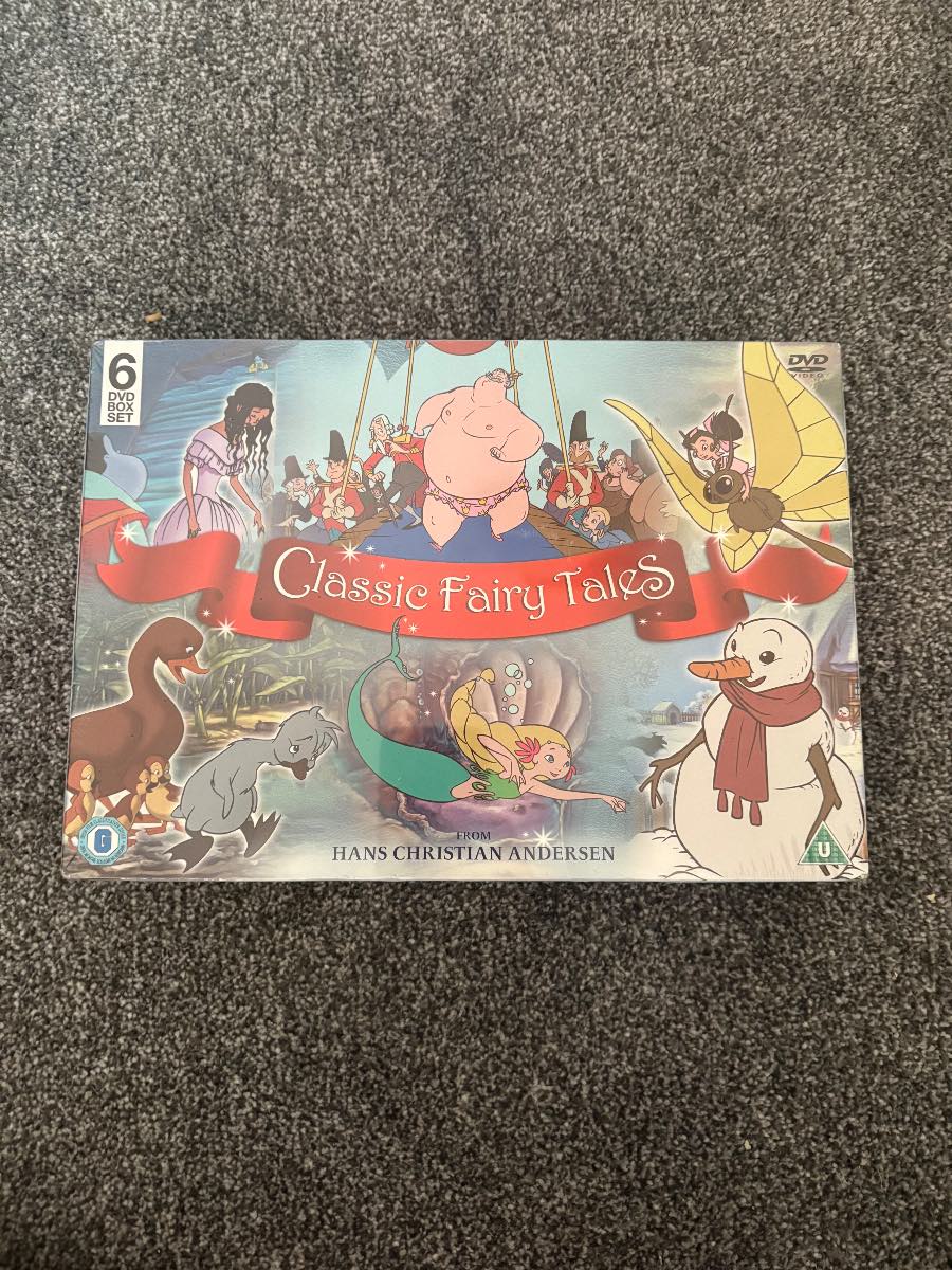 Classic fairy tales hans Christian Andersen 6 DVD box set children’s animation