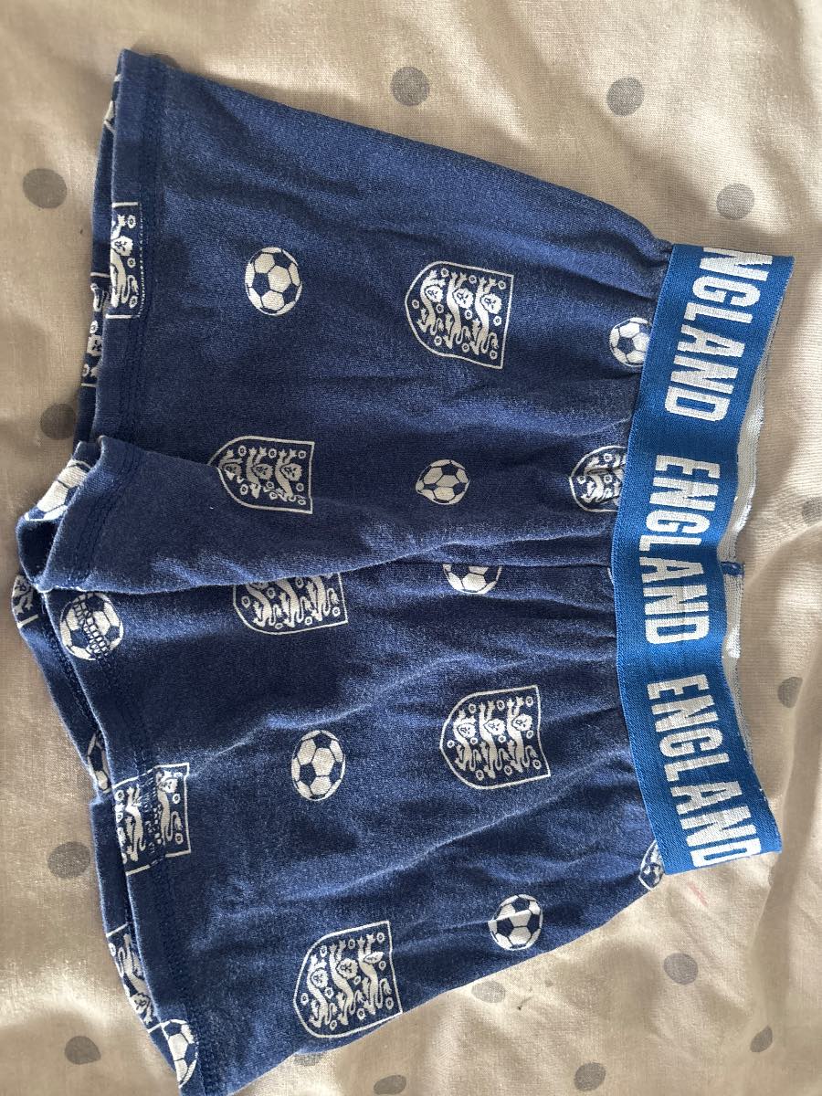 England unofficial pyjama shorts