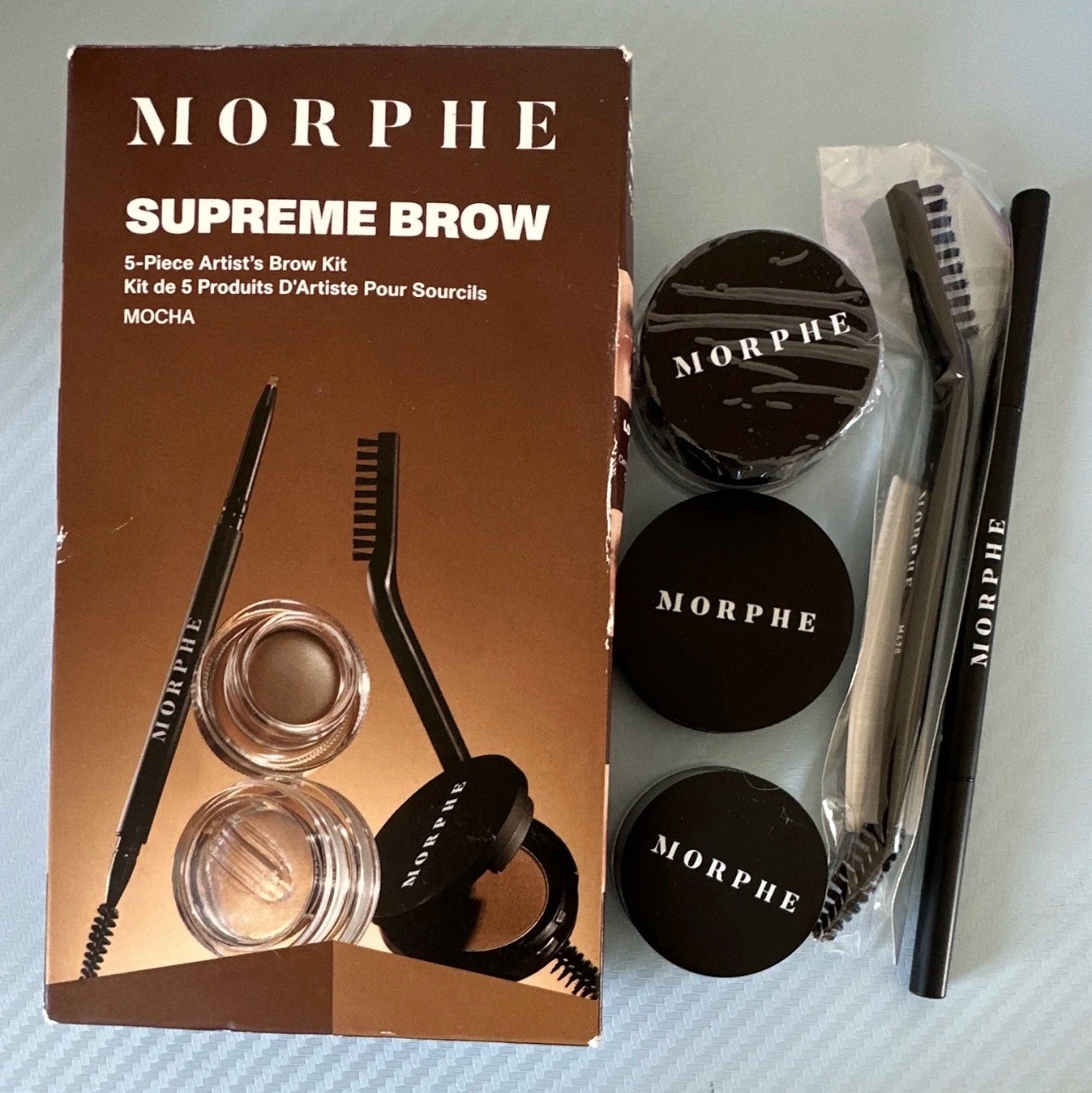 Morphe Supreme Brow 5-Piece Artist’s Brow Kit – Mocha