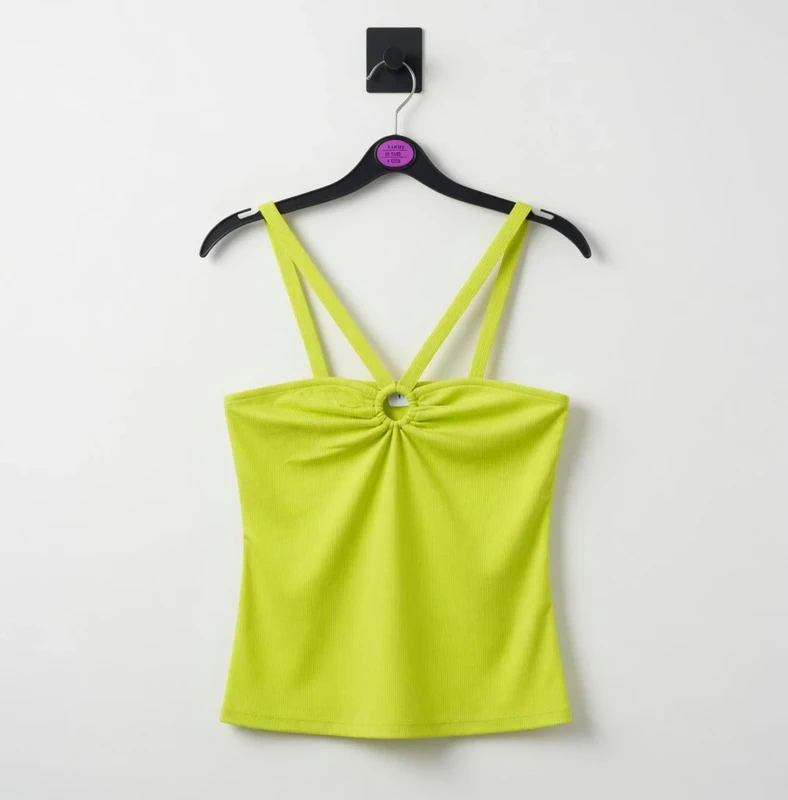 Papaya Lime Green Cami Top Size 10