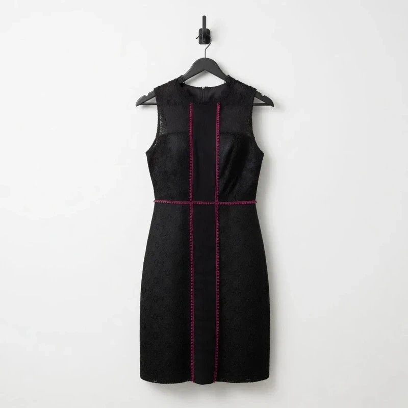 Next Black Lace Dress (12)