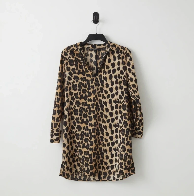 Genuine Zara Animal Print Tunic (M)