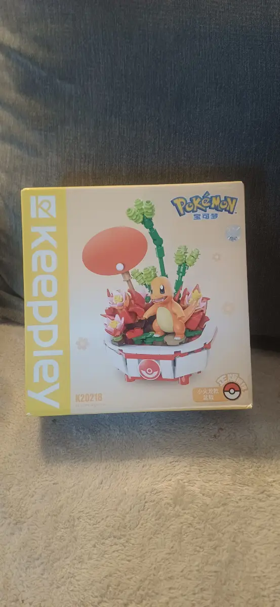 Keeppley pokemon charmander building lego blocks set Official licensed pokemon