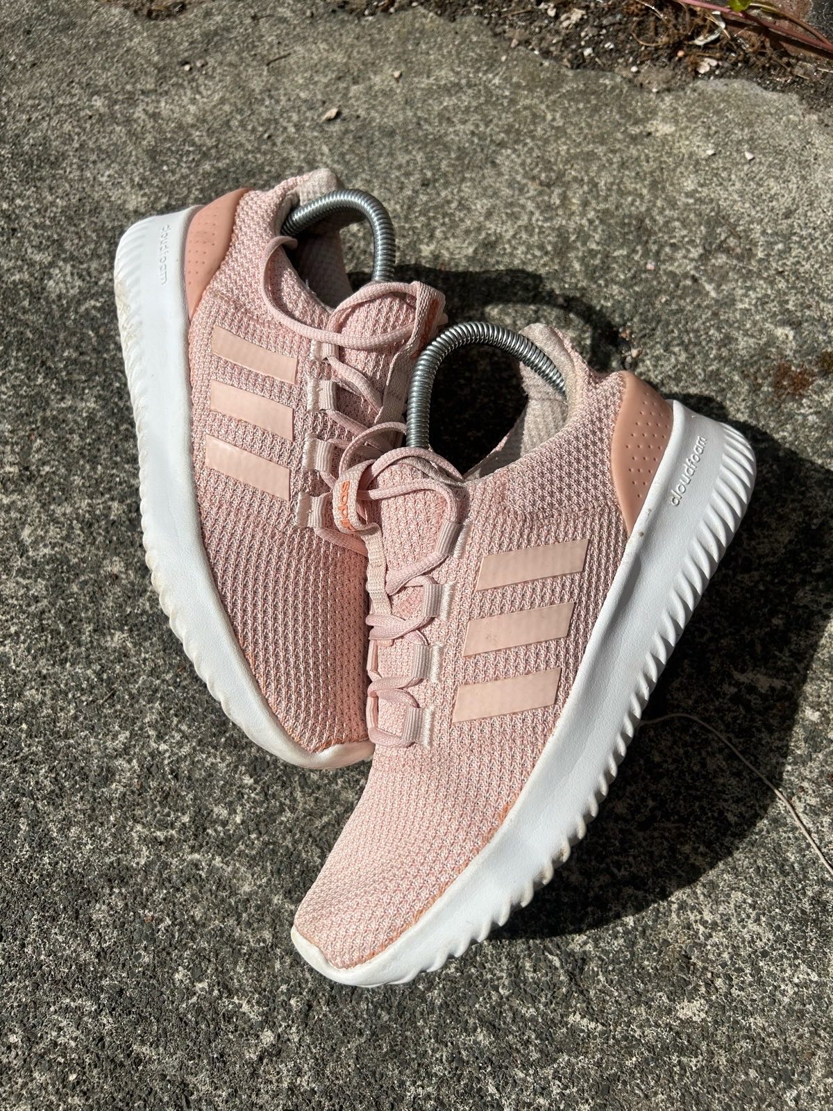 Adidas Cloudfoam Trainers – Pink / White | UK 5.5