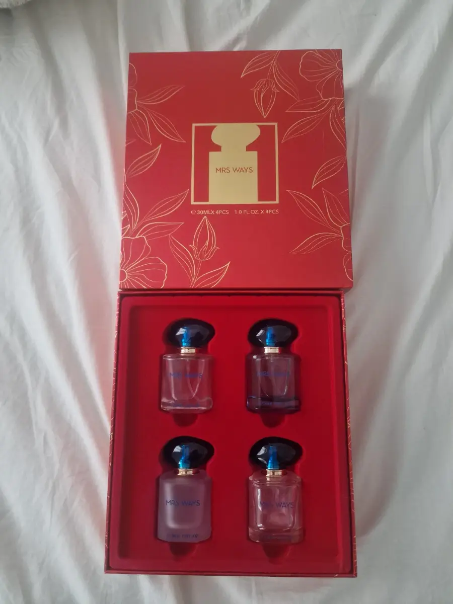 Mrs Ways Eau de Parfum Gift Set – 4 x 30ml Women’s Perfumes – New