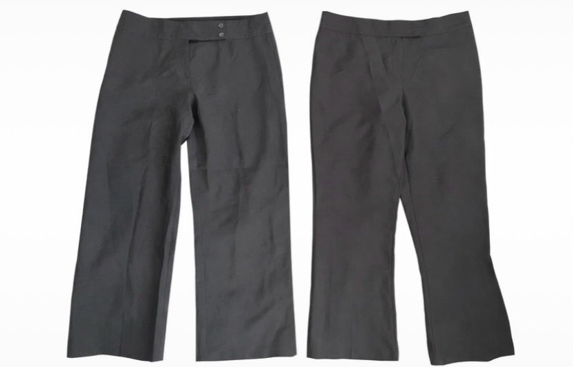 George Black Tailored Wide Leg Trousers Bundle x2 - UK 16S