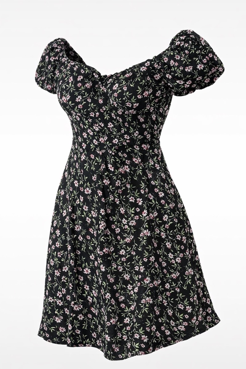 Only “Plella” Floral Spring / Summer Short Sleeve Dress - UK M (12)