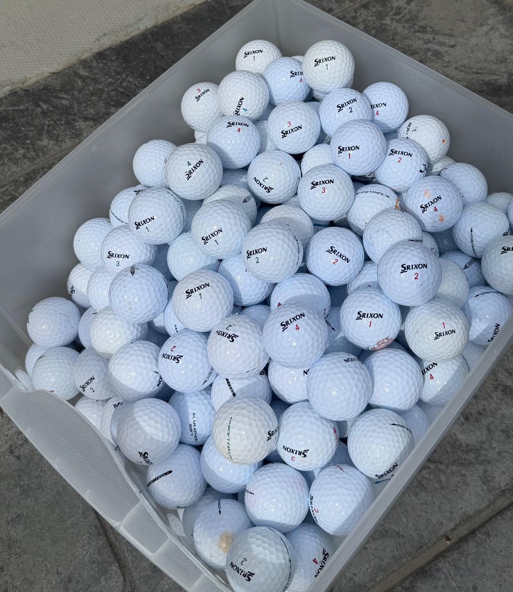 25 srixon golf balls