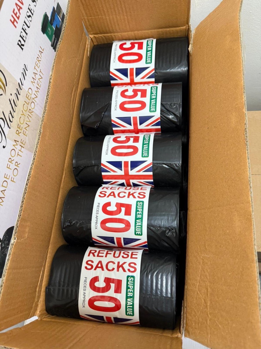 Heavy duty bin bags