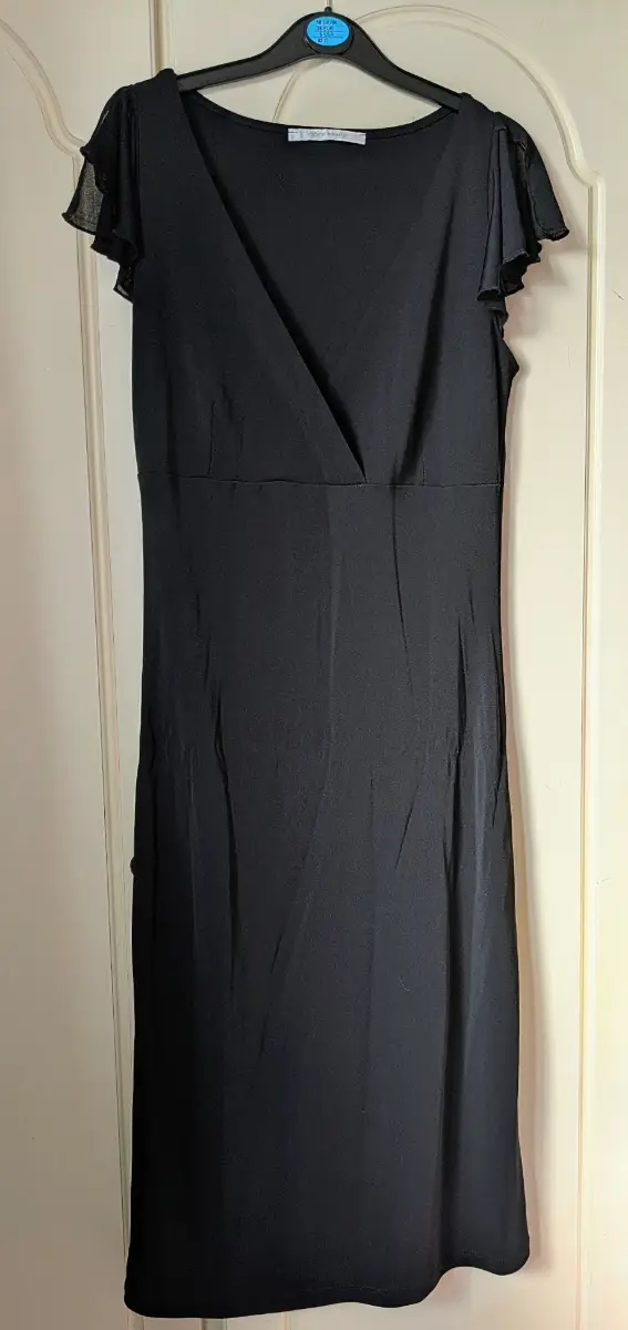 Cote Femme size 12 black dress