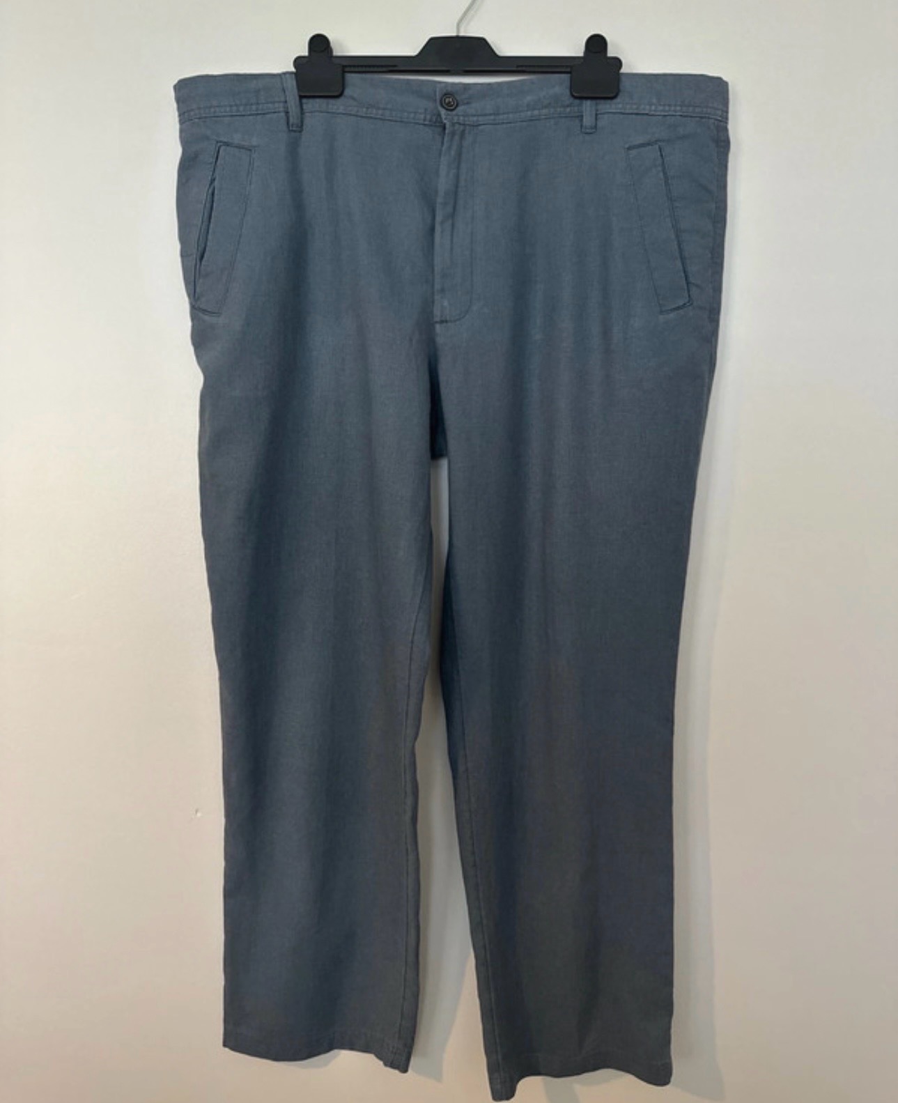 BNWT M&S linen blend trousers - W42 L31