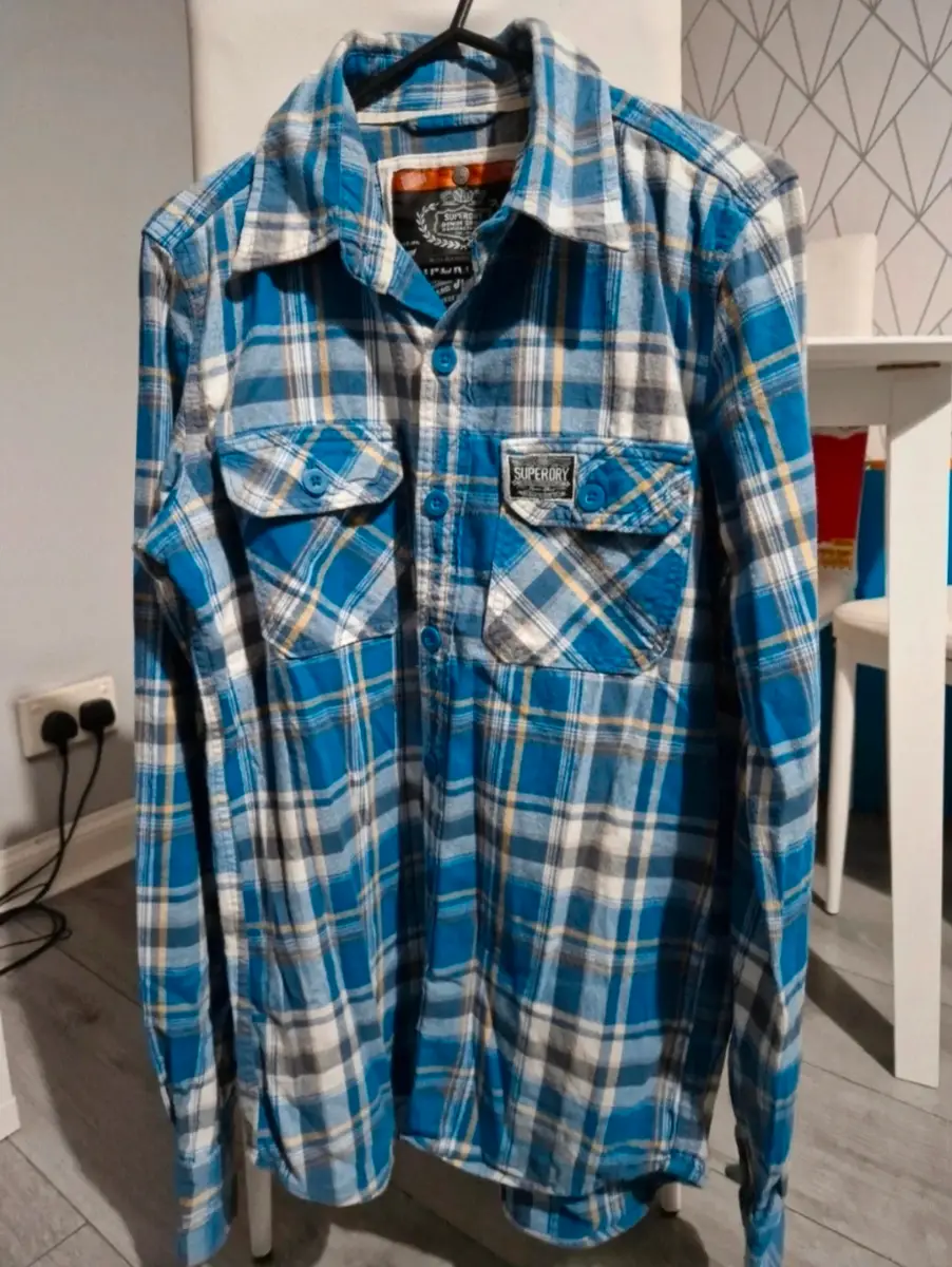 Superdry checked shirt