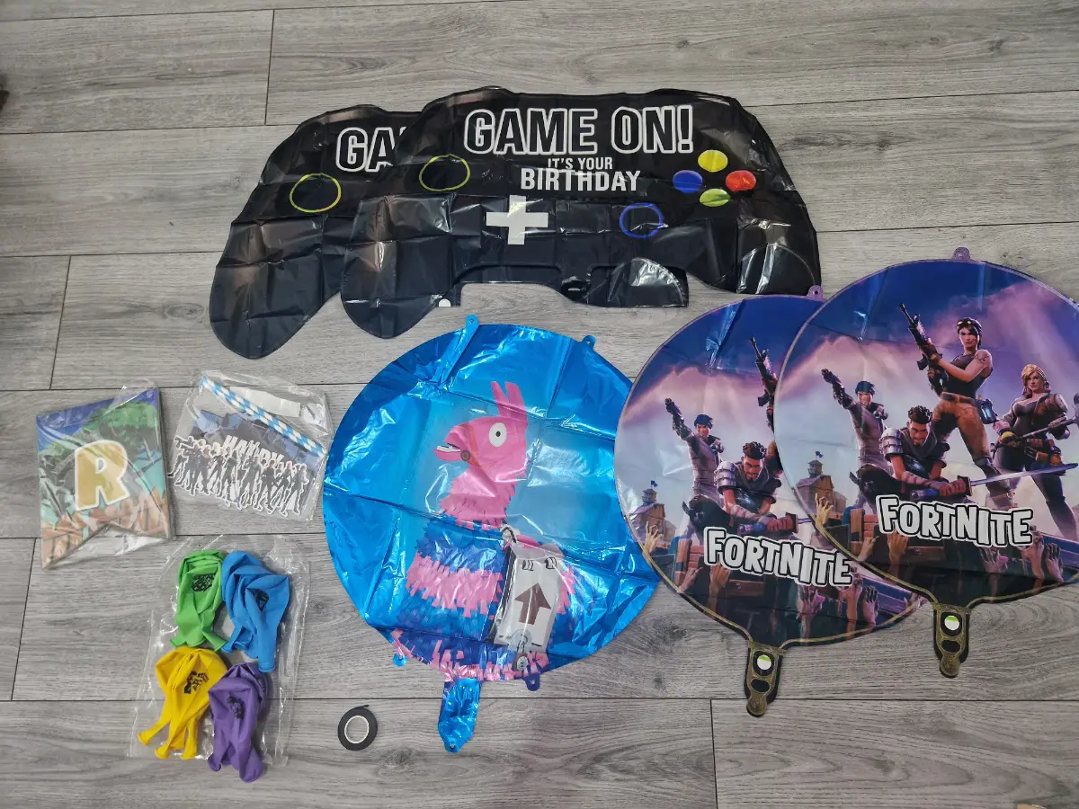 Fortnite birthday decorations