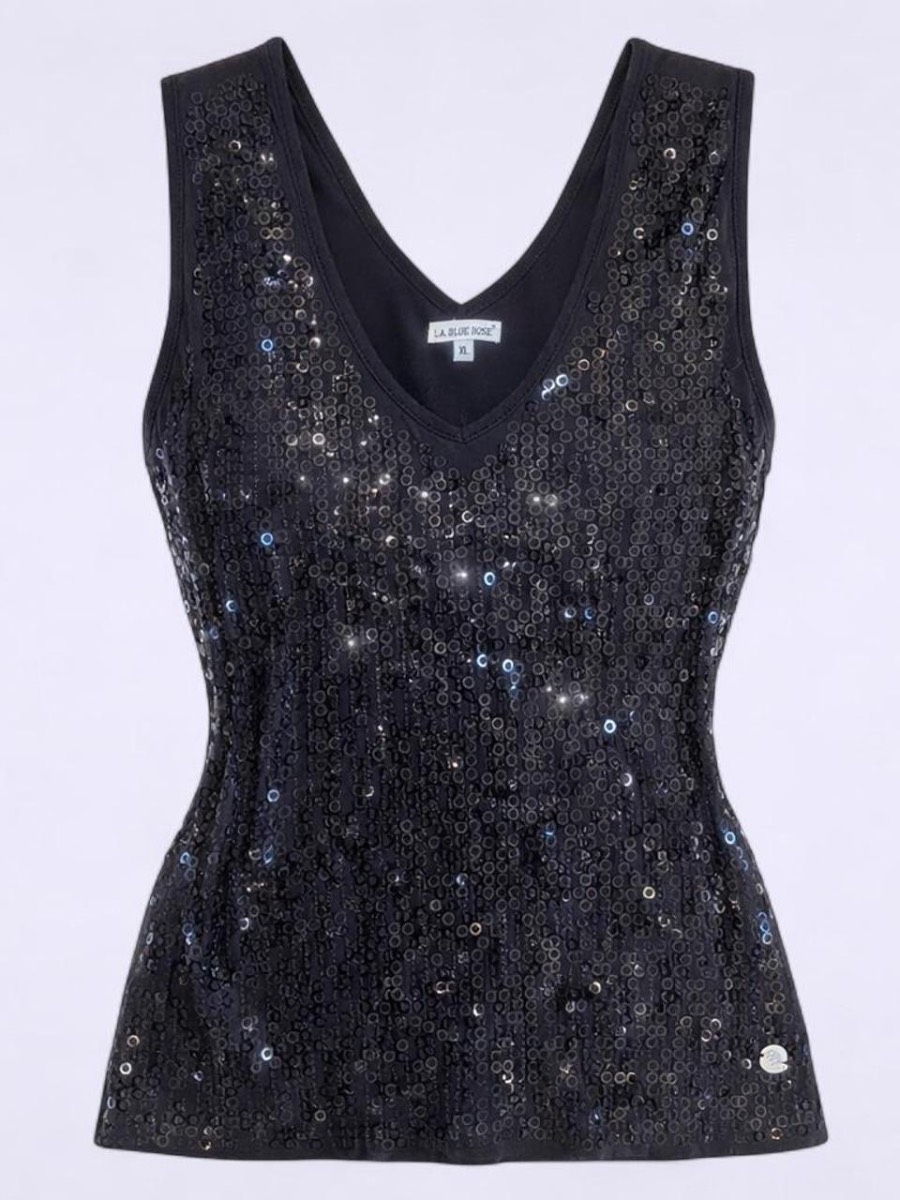 Vintage Y2K Sparkly Top UK10