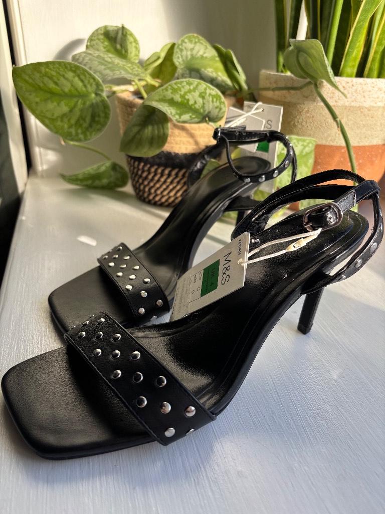 M&S studded heels