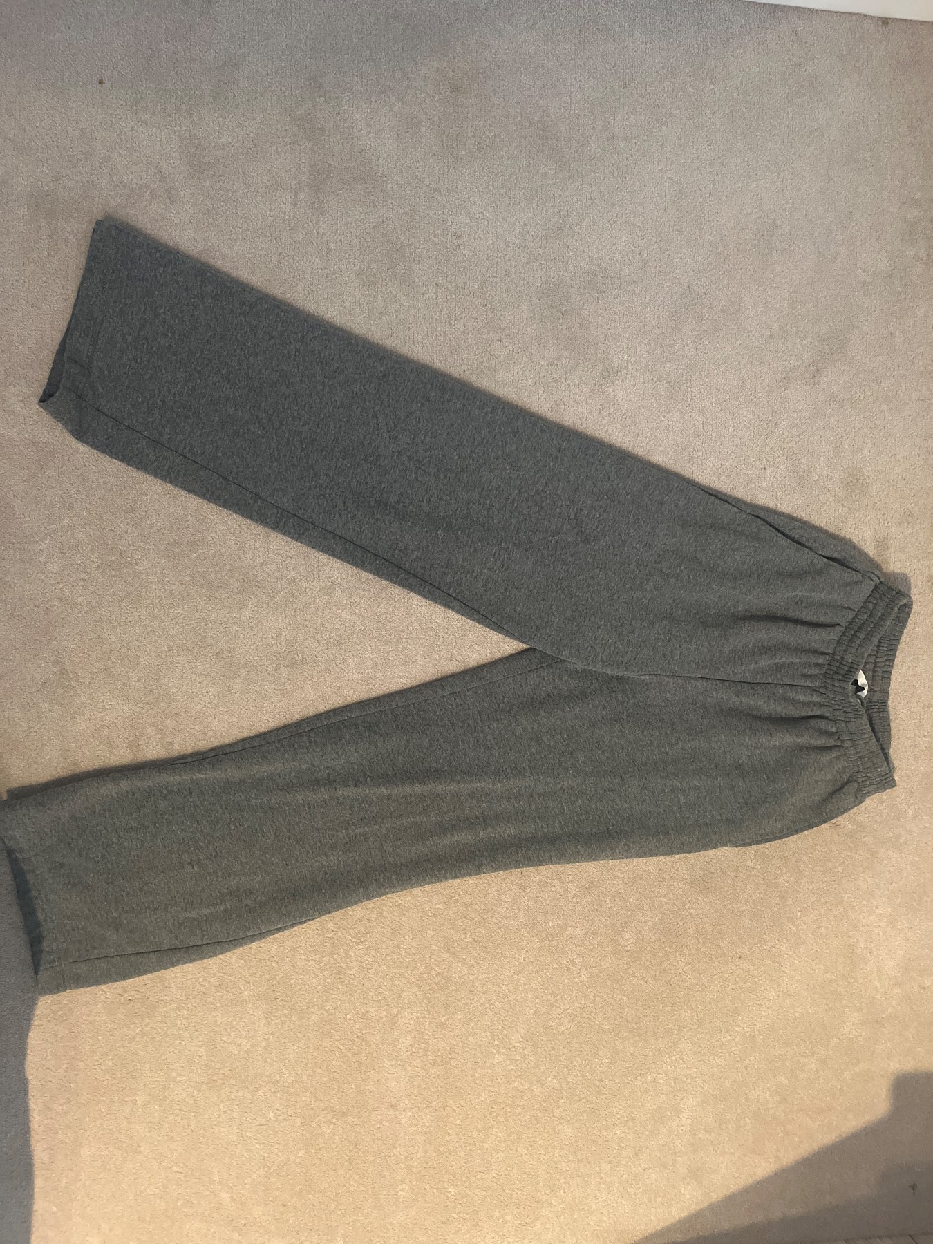 H&M grey fleece-lined joggers -XS