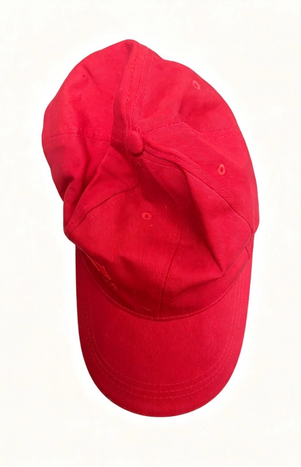 Trespass Plain Red Everyday Outdoor Cap - Subtle Logo, Brand New One-Size