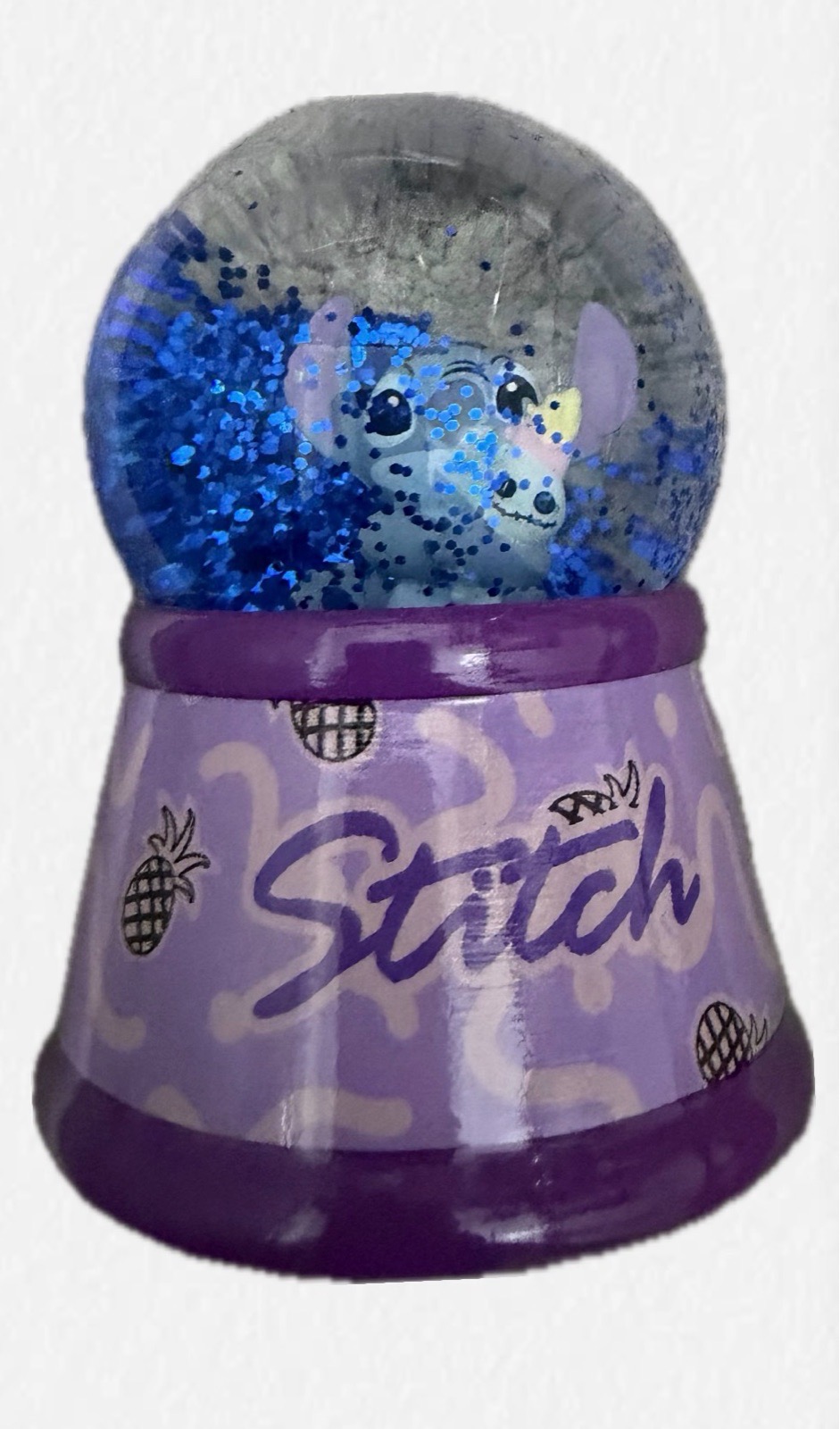 Disney Stitch Snowglobe - Lilo & Stitch Collectible Decorative Globe