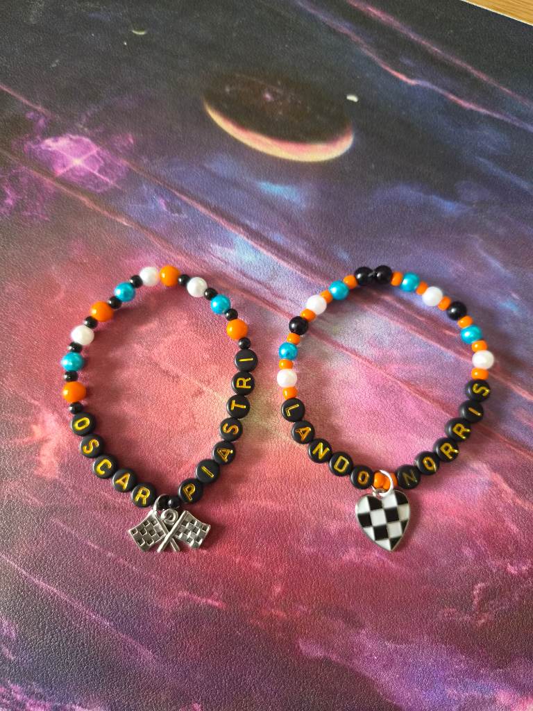 Lando and Oscar Friendship Bracelets