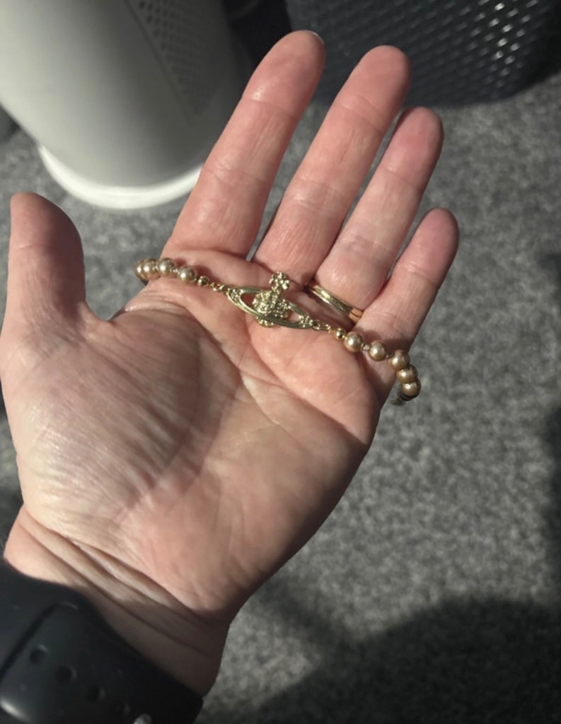 Vivienne Westwood pearl bracelet