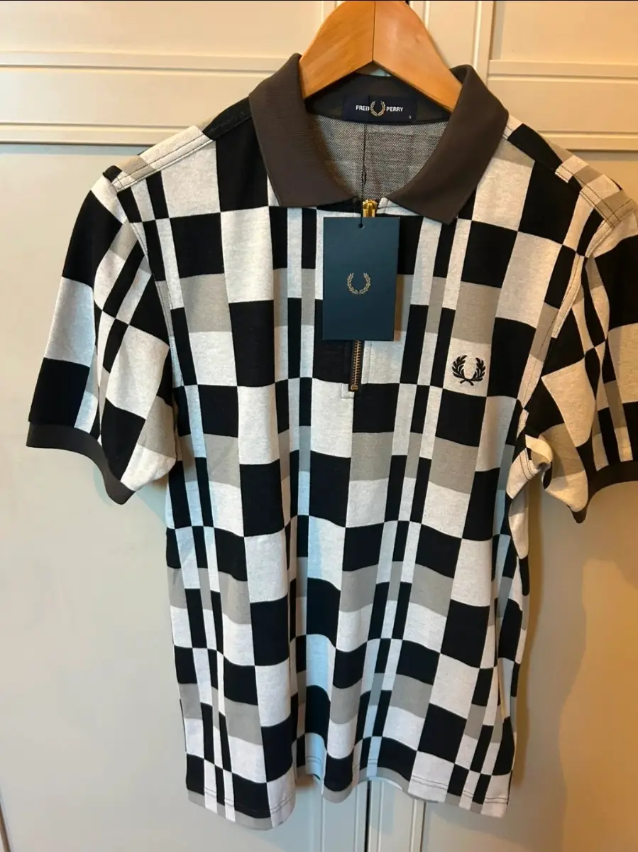 Mens Fred Perry Polo Shirt Size Small