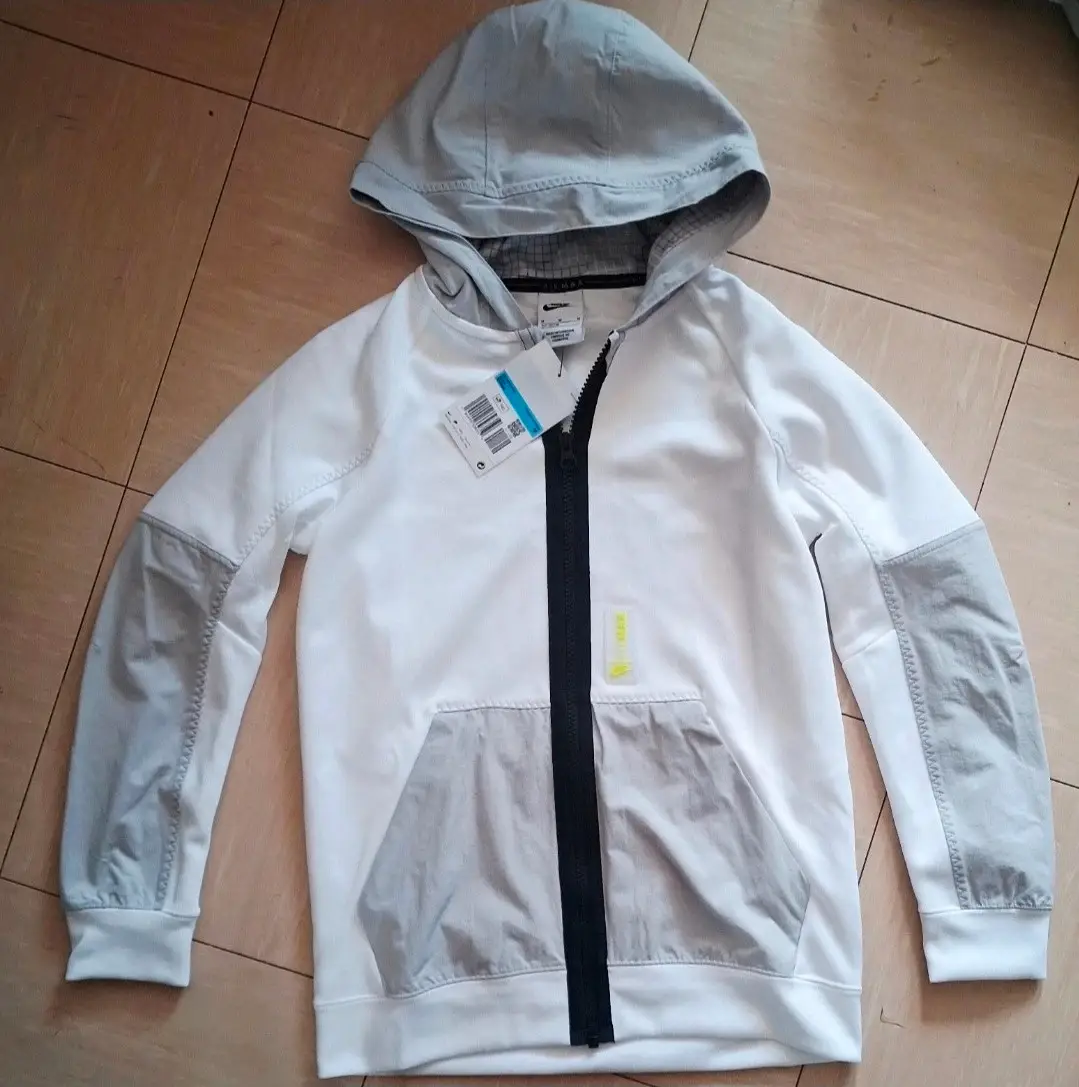 Nike Air Max White Hoodie Junior Boys Medium