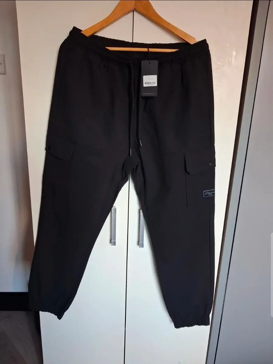 Mens Closure London Utility Cargo Trousers Size XL