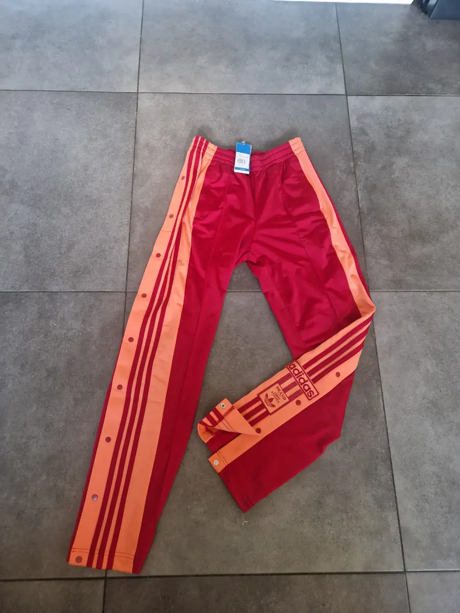 Adidas Originals Adibreak Popper Trousers Size 4-6