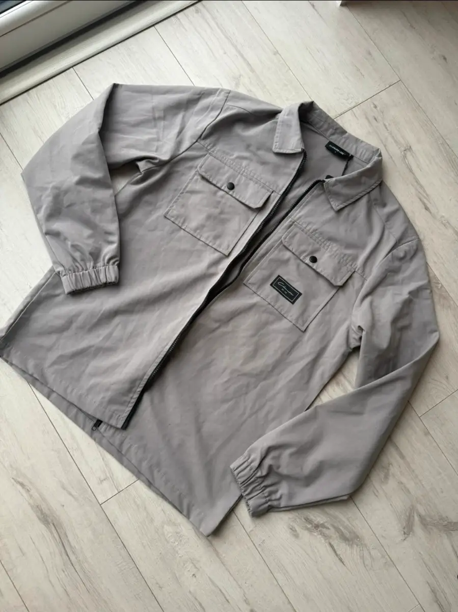 Mens Closure London Utility Shacket Overshirt