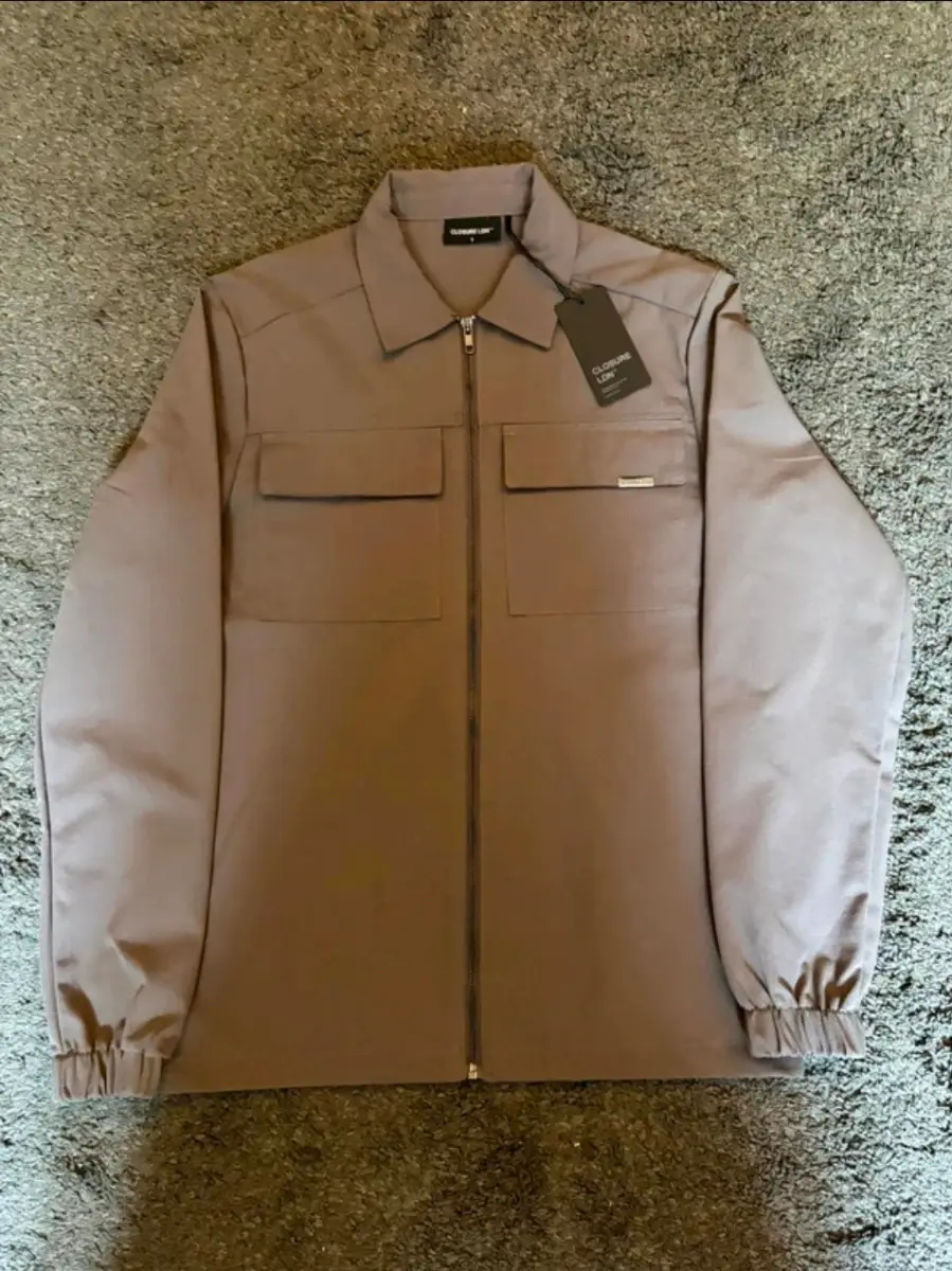 Mens closure london smart shacket ovwrshirt size small