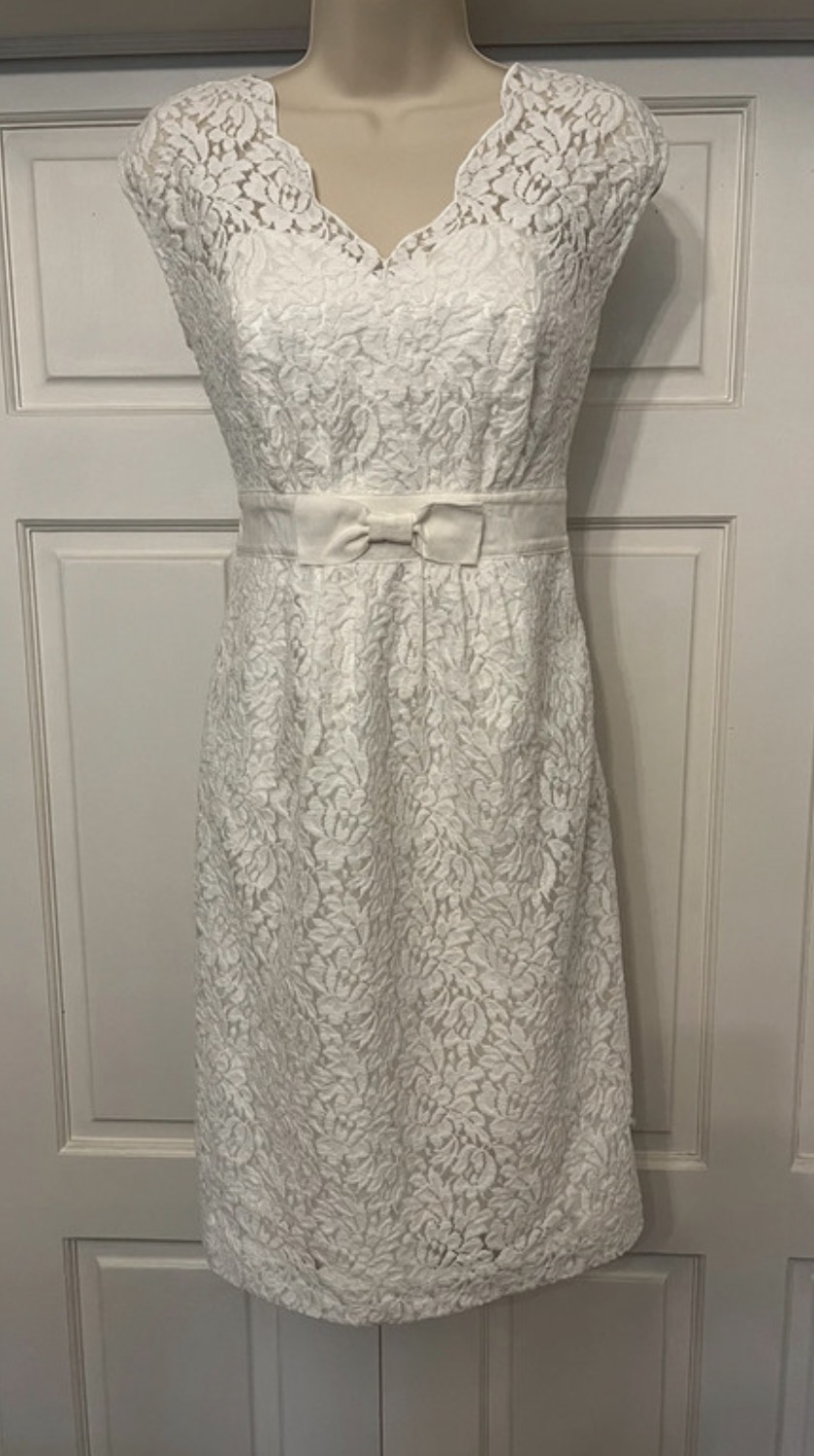 John Lewis floral lace dress