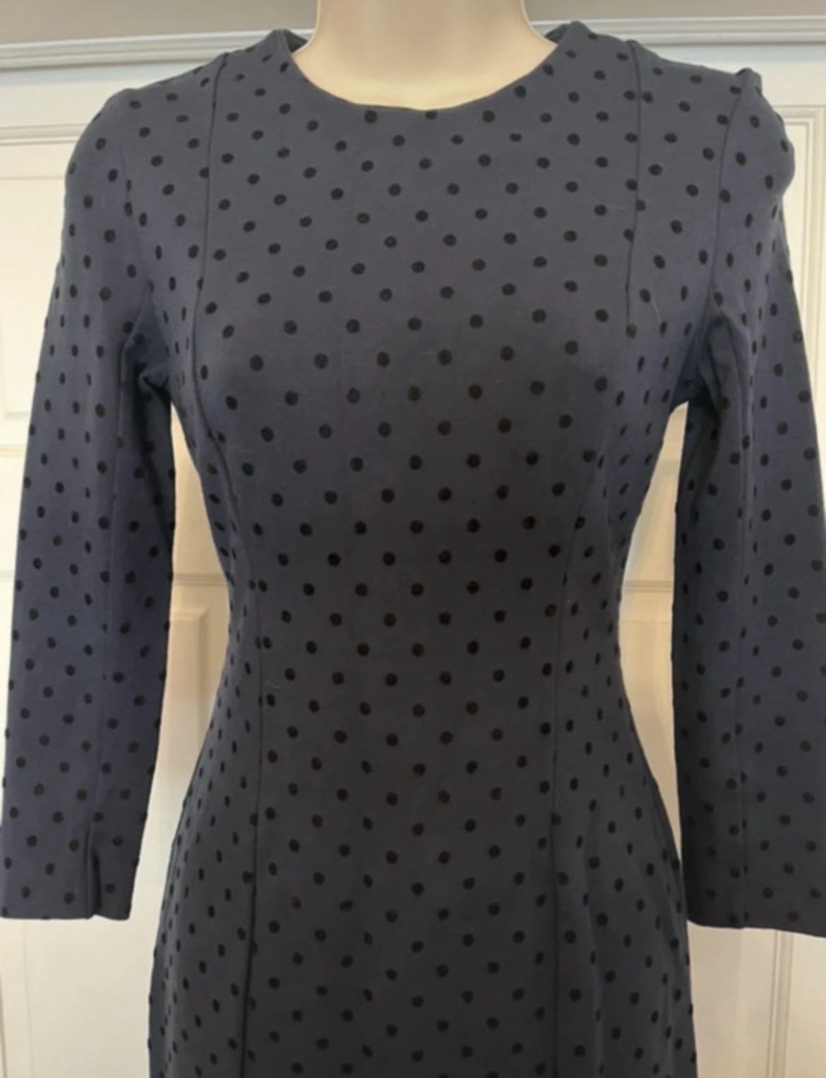 French Connection polka dot dress