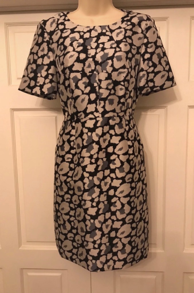 Whistles animal print dress