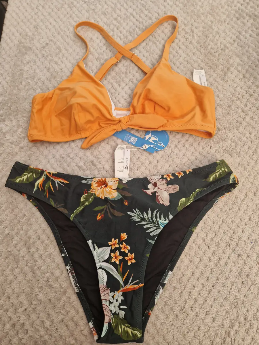 Cupshe orange bikini xl multicoloured