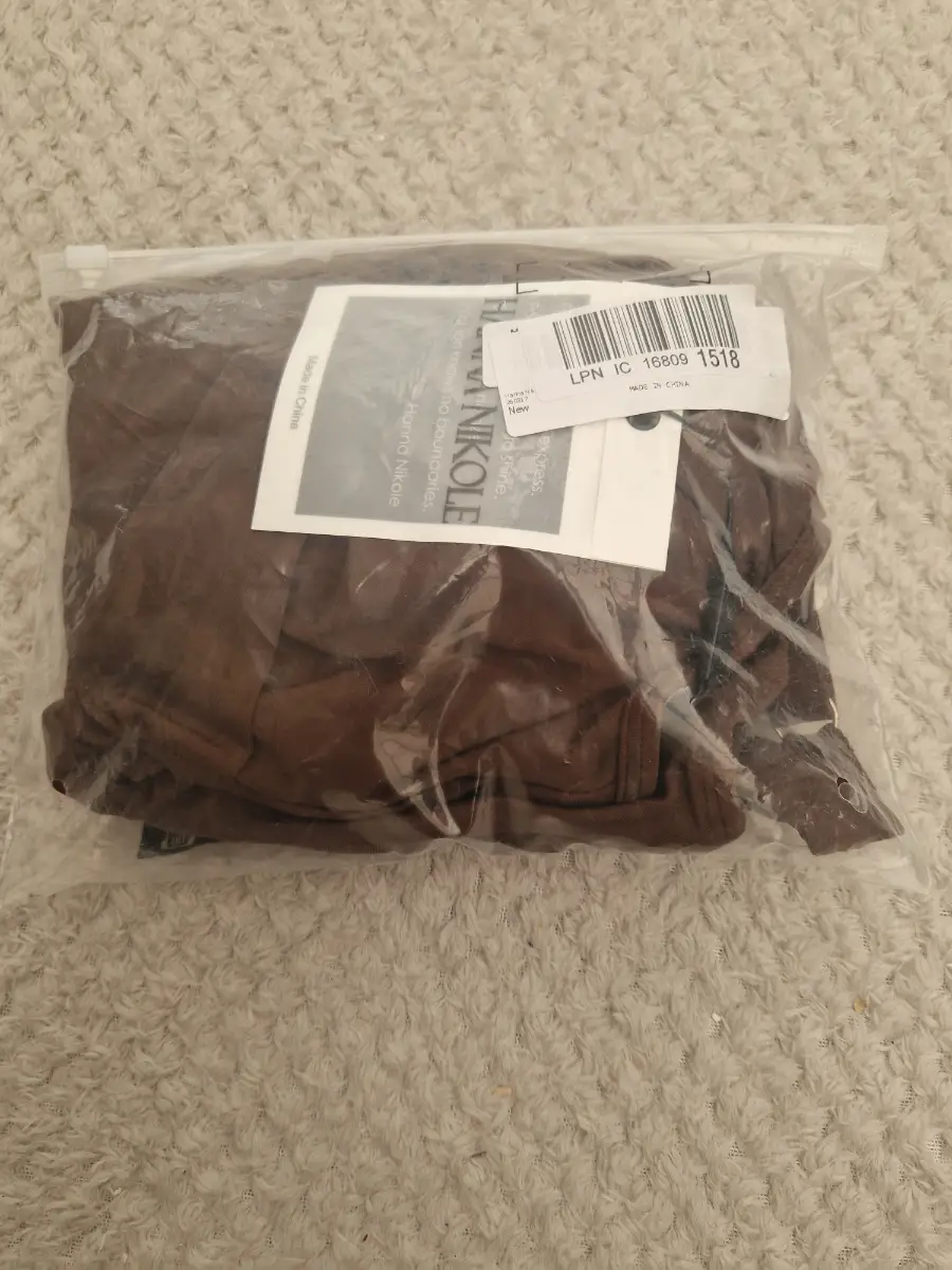 brown swimming costume size L