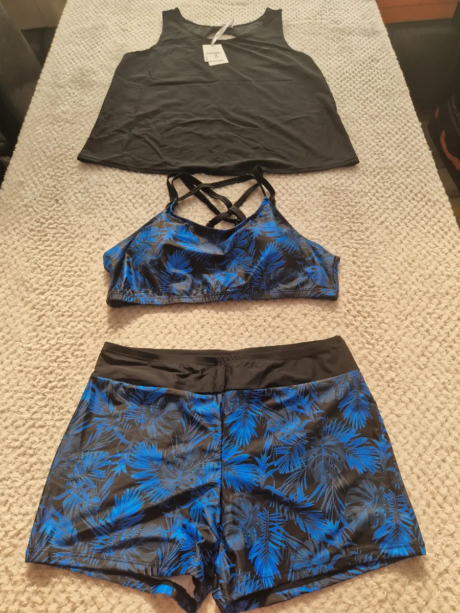 3 piece tankini set
