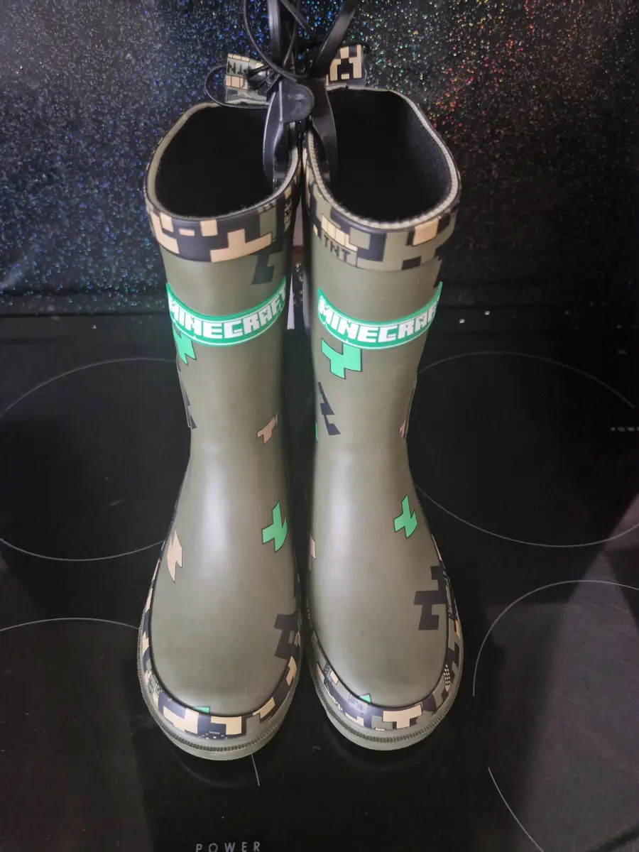minecraft wellies